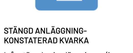 Billdals ridklubb stängd pga kvarka….